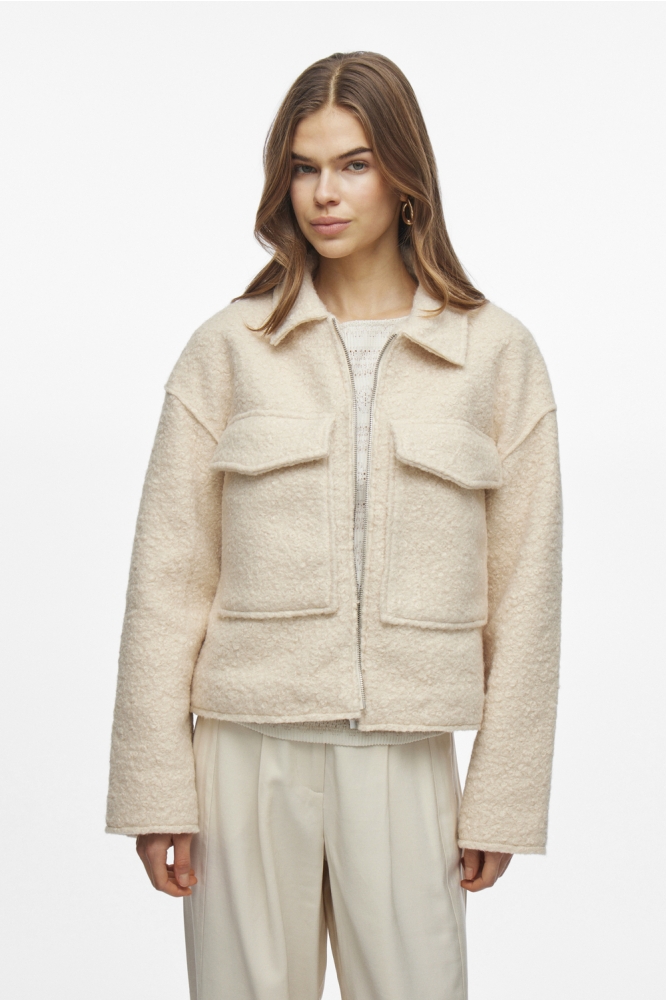 VIDAPHNE L/S JACKET 14103404 BIRCH